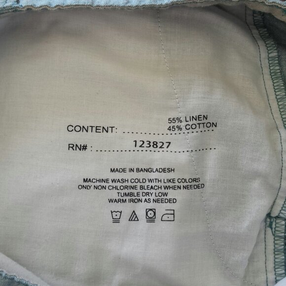 Bruno Men's Linen Shorts - Picture 3 of 6